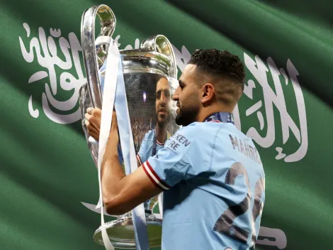 Dura baja para Manchester City: Mahrez fue vendido a Arabia Saudita