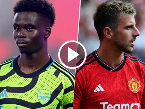 EN VIVO: Arsenal vs. Manchester United por un amistoso