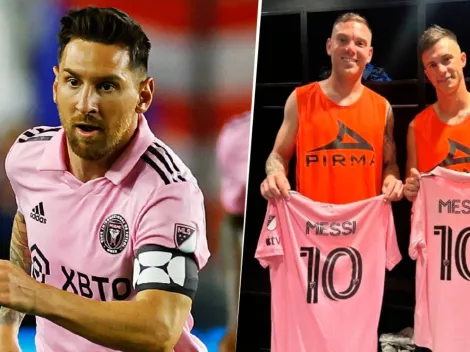 Critican a argentinos del Cruz Azul por foto con camiseta de Messi