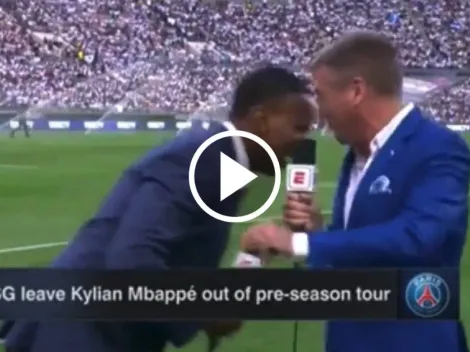 Reportero se desmayó al aire en el Real Madrid vs. AC Milan