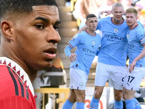 Marcus Rashford reconoció a un jugador del Manchester City como el mejor de la Premier League
