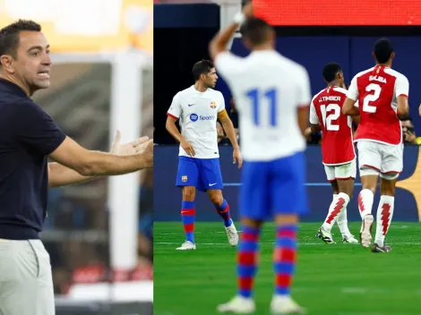 Xavi estalla con Arsenal tras derrota: “No es normal”