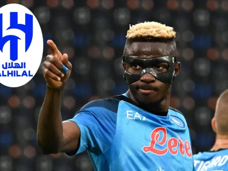 Emisarios del Al Hilal se quedaron en Europa para negociar por Osimhen