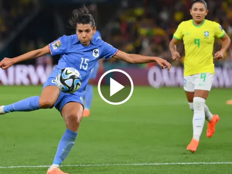Sorpresa mundial, Francia le ganó a Brasil sobre el final y lo complica en el Mundial Femenino