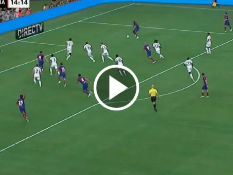 Lo celebra Barcelona: el golazo de Dembélé contra Real Madrid