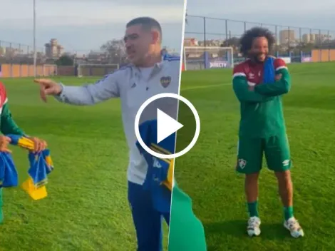 La deuda que Riquelme le reconoció a Marcelo delante de sus compañeros