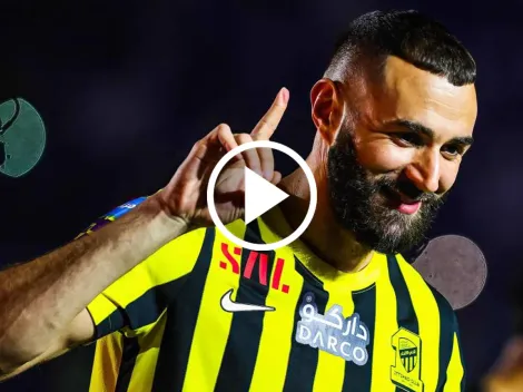 VIDEOS | Gol de Benzema por tercer partido consecutivo y victoria del Al-Ittihad en la Champions Árabe