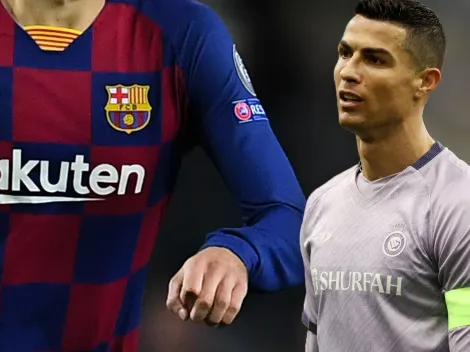 Sorpresa mundial, el Barcelona le busca salida y podría llegar al Al-Nassr de Cristiano Ronaldo
