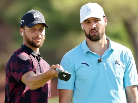 Curry y Thompson fueron vistos con el exWarriors que peleó con Green