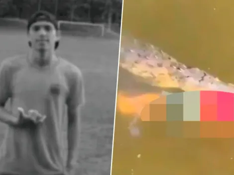 Terribles imágenes: Un futbolista fue devorado por un cocodrilo en Costa Rica