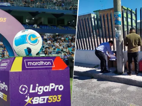 Equipo campeón y grande de Ecuador hace sus elecciones en la calle