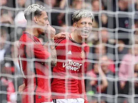 VIDEO: EXQUISITA asistencia de Garnacho para el gol de Antony en el Manchester United vs. Lens