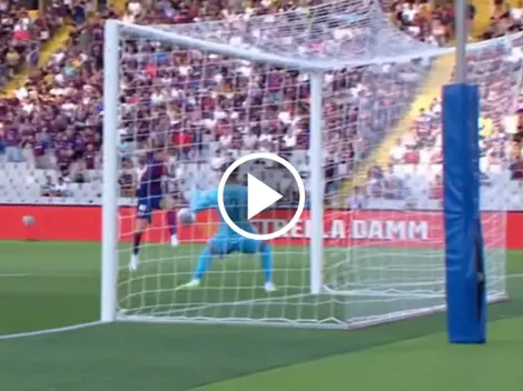 No tardó ni dos minutos: Gol de Lewandowski y el Barcelona ya le gana al Tottenham