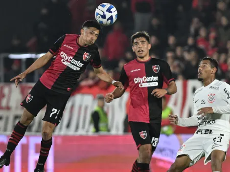 Con foto de Messi: la burla de Corinthians tras eliminar a Newell’s de la Sudamericana