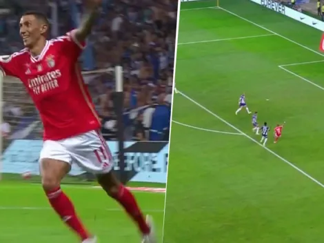 Benfica campeón gracias a un golazo de Di María