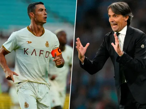 Inzaghi charló con CR7 y le advirtió: "Conmigo hubieras..."