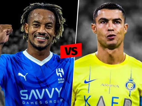 André Carrillo vs Cristiano Ronaldo por la final del Campeonato de Clubes Árabes