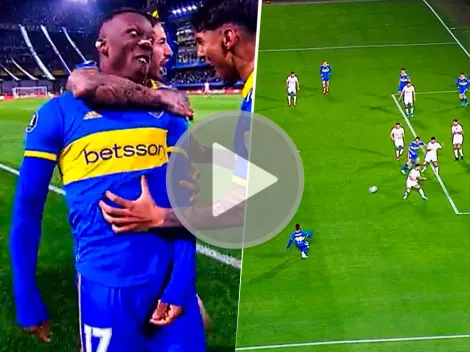 Luis Advíncula marcó golazo para el 2-1 de Boca Juniors por Copa Libertadores