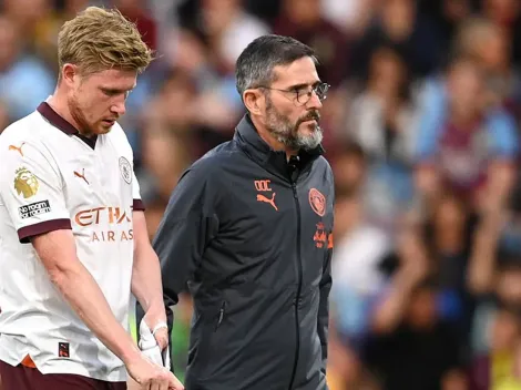Alarma en Manchester City: De Bruyne salió lesionado y preocupa