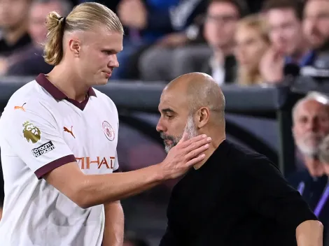 Haaland dejó enigmático mensaje tras discusión con Guardiola