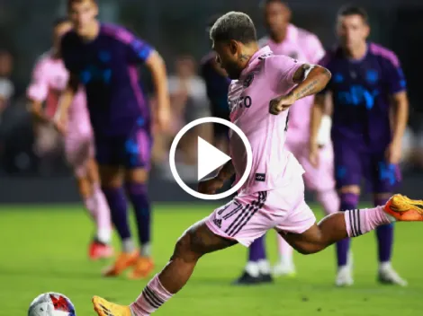 VIDEO: Messi se lo cedió y Josef Martínez marcó de penal ante Charlotte FC