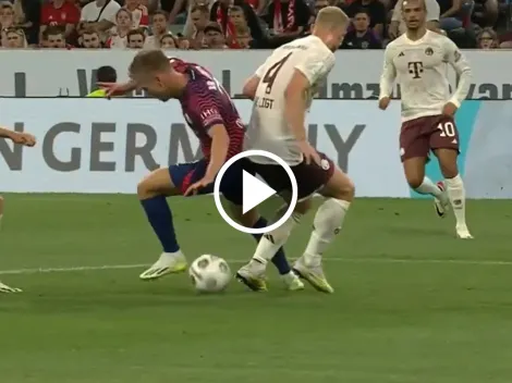 Directo al Puskás, Dani Olmo metió el gol de su vida en la final de la Supercopa Alemana