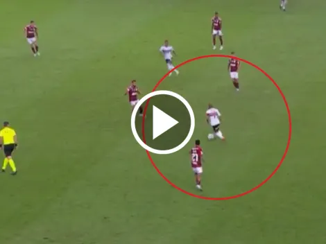 Lucas Moura anotó un GOLAZO en su vuelta a São Paulo desde Tottenham