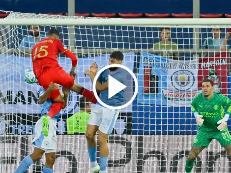 Cabezazo a lo CR7 y entre dos defensores: Manchester City sufrió a En-Nesyri