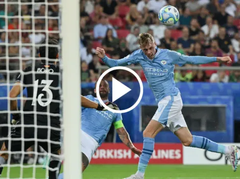 VIDEO: Cole Palmer calla las críticas con su GOL en la Supercopa de Europa