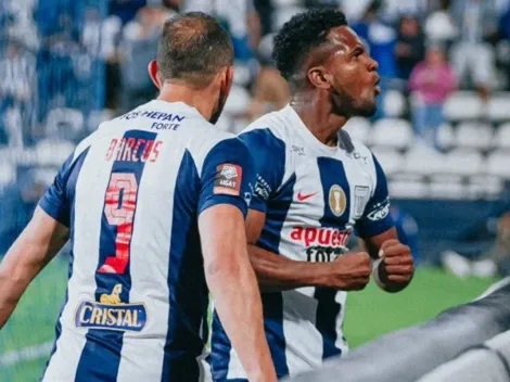 Hernán Barcos, el hombre más feliz de Alianza Lima por el triunfo