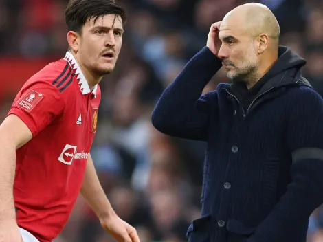 Harry Maguire, un fichaje frustrado del Manchester City, lo reconoce Guardiola