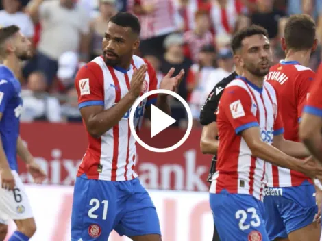 ¡Goleada! Yangel Herrera anotó en la victoria de Girona