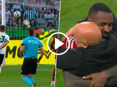 Gerson la clavó en un ángulo para el triunfo y abrazó a Sampaoli
