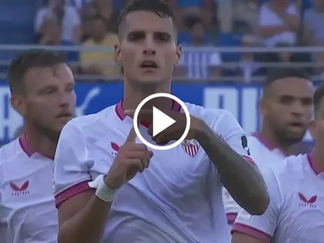 Made in River: asistencia de Ocampos y GOLAZO de Lamela para el Sevilla