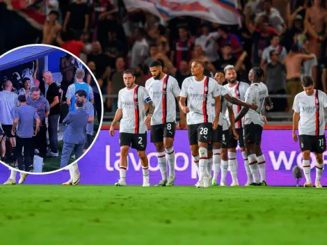 El insólito motivo por el que AC Milan se quedó en el banquillo durante el descanso