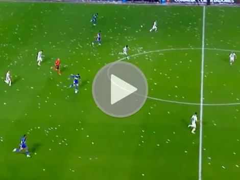 Luis Advíncula demostró su gran velocidad en el Boca vs Racing