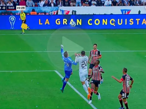 Sao Paulo evitó golazo a Paolo Guerrero