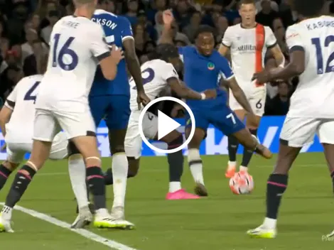 Video: Lo celebra Pochettino, Sterling se gambeteó a todos para el primero del Chelsea