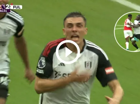 Arsenal desperdió el 2-1: Fulham, con 10, ¡se lo empató!