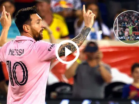 Así reaccionó el arquero de New York Red Bulls ante el gol de Messi