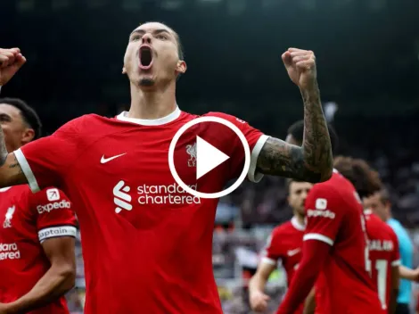 AGÓNICO: Darwin Núñez salvó a Liverpool con doblete sobre la hora