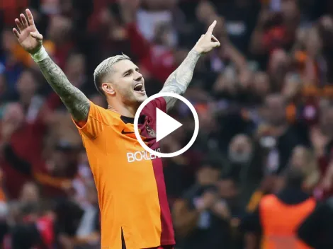 Icardi vuelve a anotar para Galatasaray y lo acerca a la Champions League
