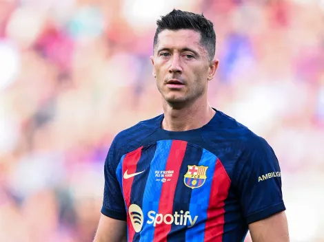 Lewandowski, crítico con el juego de Barcelona: "No recibí muchos balones"