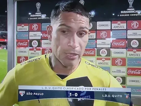 Guerrero feliz con LDU y ahora piensa en la Blanquirroja