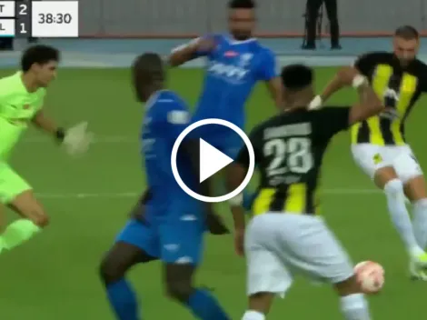 Taconazo de Benzema para que Al Ittihad gane a Al Hilal