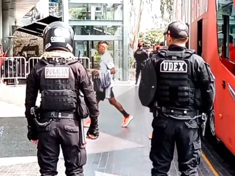 La Blanquirroja se vuelve intocable con extremo resguardo policial