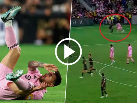 VIDEO | Derribó a Messi y fue humillado por el astro con el juego detenido