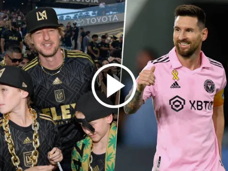 Owen Wilson emocionado por conocer a Messi
