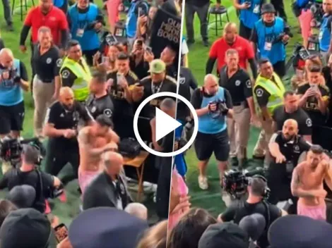 La integridad física de Messi estuvo en peligro en el LAFC vs. Inter Miami