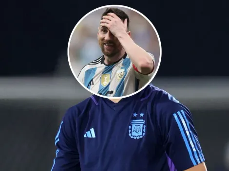 El compañero de Messi que podría perderse el partido ante Ecuador